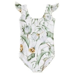 Rylee and Cru Tropical Frill One Piece